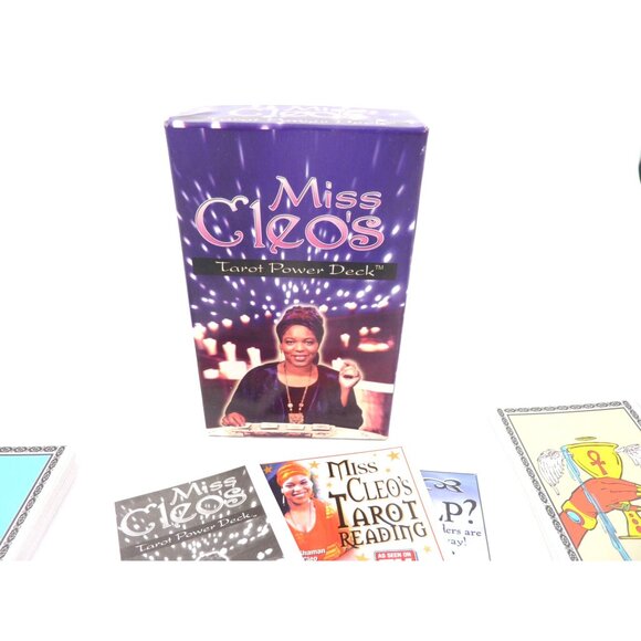 Miss Cleos Tarot Power Deck of 78 Cards Egyptian themed - Picture 2 of 9